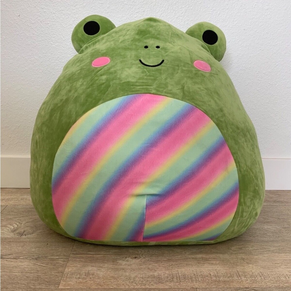 Squishmallows Doxl The Frog Stuffed Toy - Green 24”